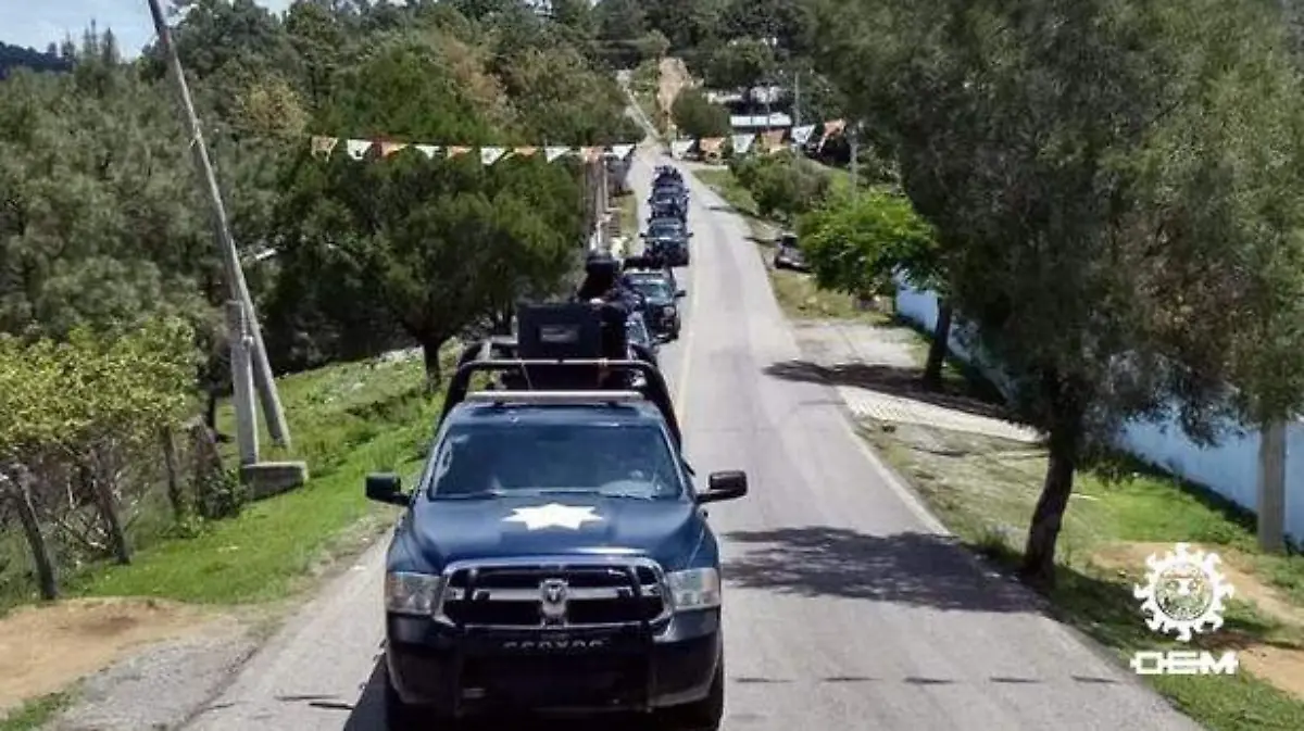 Zumpango - Patrullajes en la zona centro por la alta delincuencia previo a las elecciones